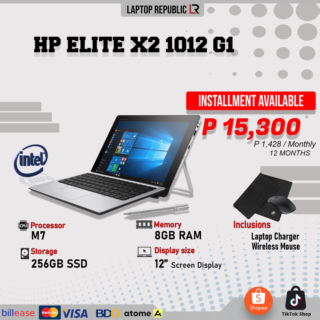 Laptop Republic Hp Elitebook X G Touchscreen Promo Shopee