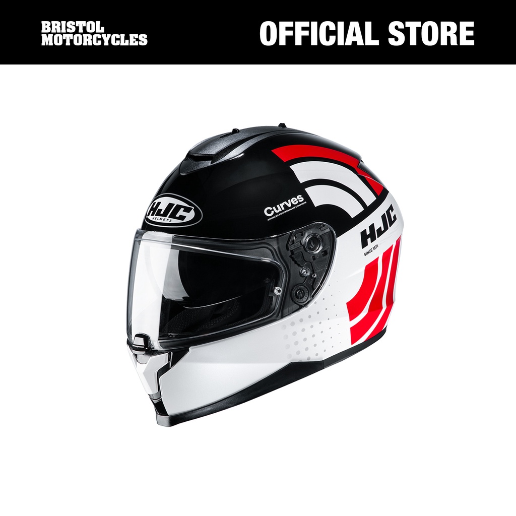HJC HELMET C70 CURVES/FULL FACE HELMET/STREET HELMET BRISTOL