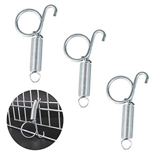 7cm Metal Cage Lock Galvanized Spring Lock for Rabbit Cage 10/20/50Pcs #6