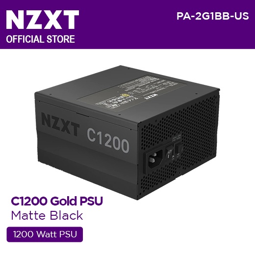 NZXT PA2G1BBUS C SERIES 1200W PSU Desktop Power Supply Shopee