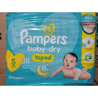 pampers small tape 38pcs