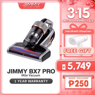 JIMMY Bx7 Pro Anti-Mite Vacuum Cleaner 60 Heating+Uv+Ultrasonic Intelligent Dust Recognition