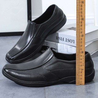 Hongfa Kids School Black Shoes For Boys rubber-weighty Performance shoes cod hf603 #3
