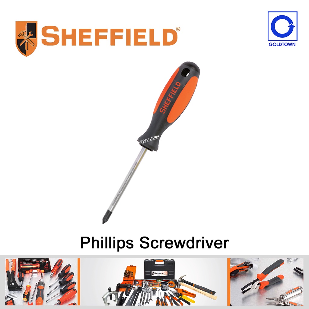 Sheffield Original Phillips Screwdriver PH0 x 50200mm (Sold per Piece) Shopee Philippines