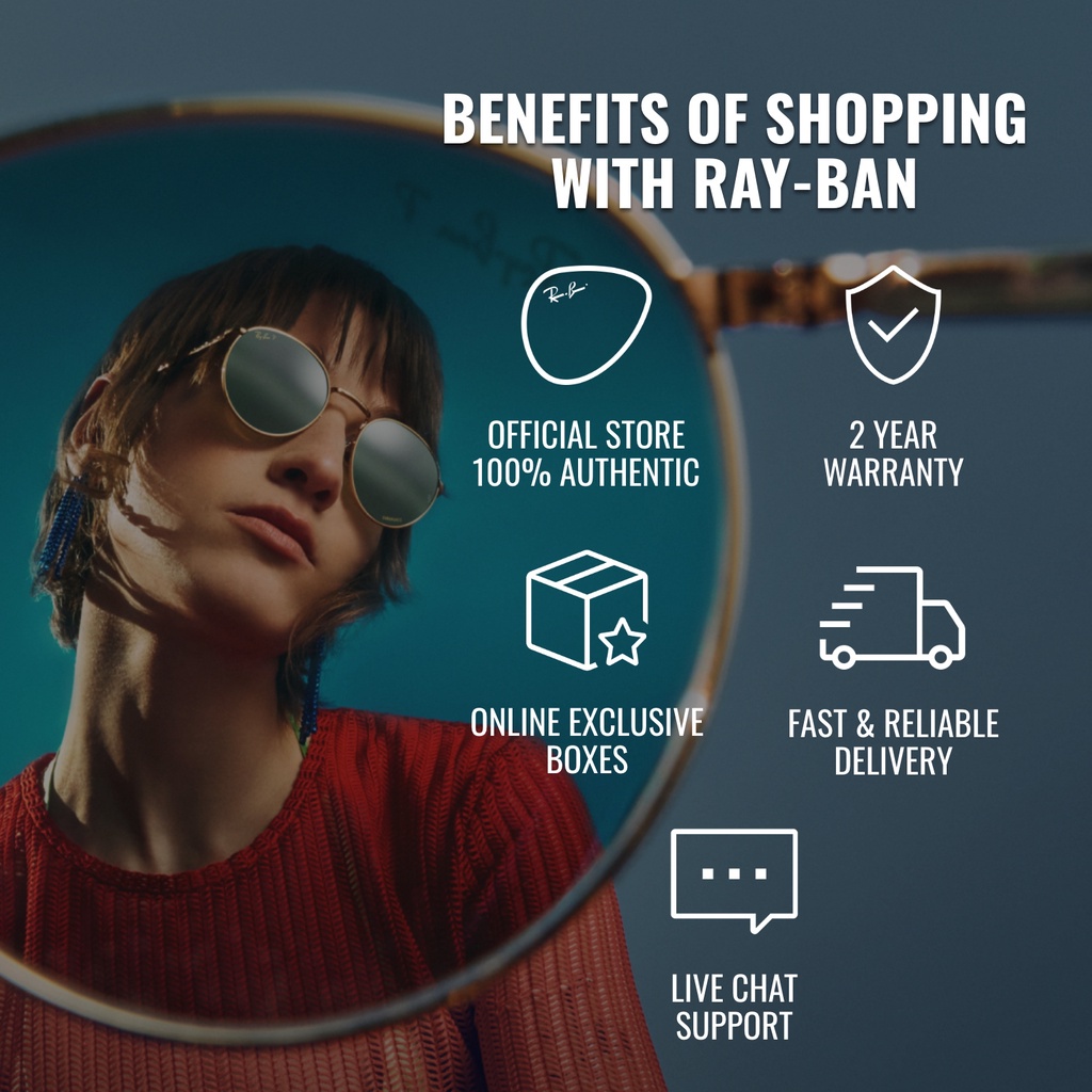 Ray-Ban Core - RB3675 001/31 -Sunglasses | Shopee Philippines