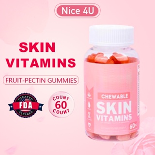 Whitening Capsule Collagen Gummies with Niacinamide Vitamins C & E Skin Whitening improve skin tone