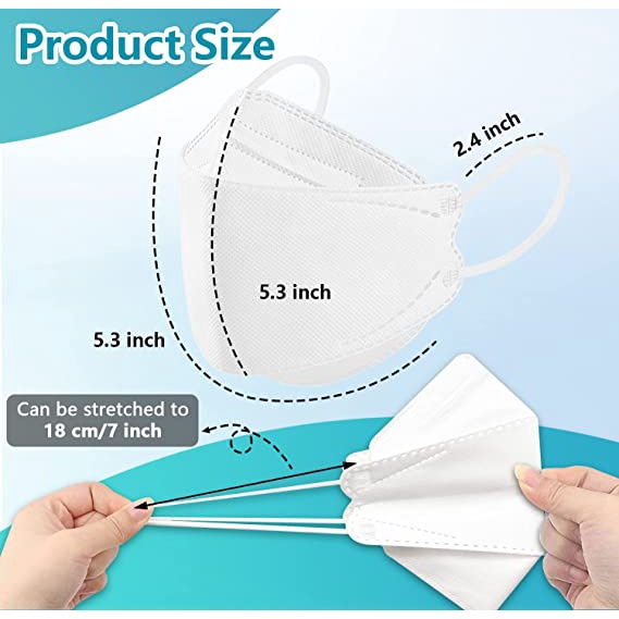 KF94 Colored Nanomask Nanofiber Filter Korea Face Mask KF94 BLACK PINK