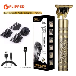 Men Shaver Haircut Clipper with Guide Combs USB Electric Hair Clipper Razor For Men Trimmer Gupit