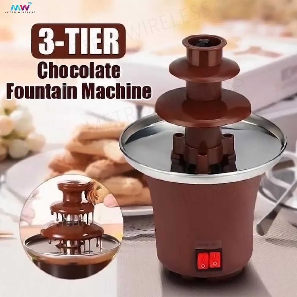 Mini Chocolate Fondue Fountain TV008 Shopee Philippines
