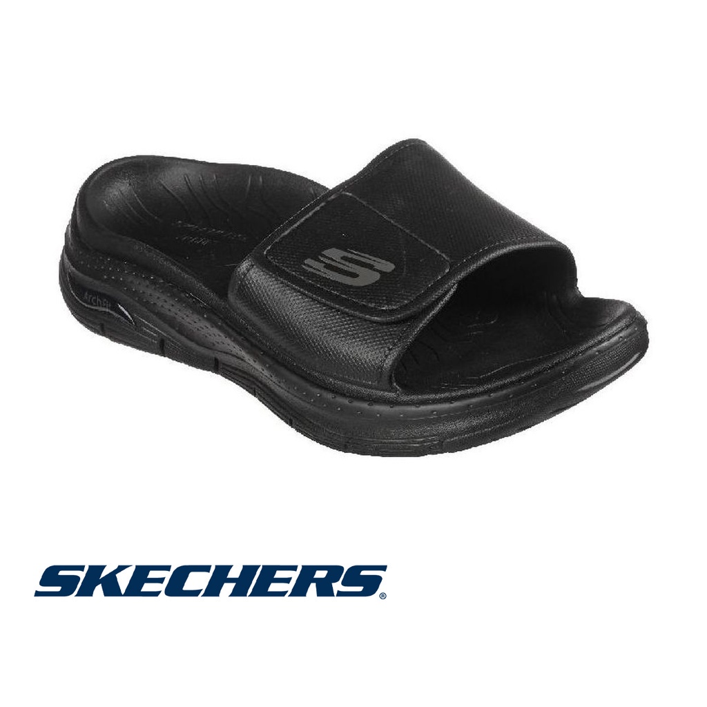 skechers arch fit mens slippers