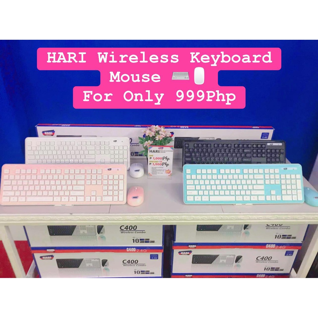 HARI KEYBOARD AND MOUSE | Shopee Philippines