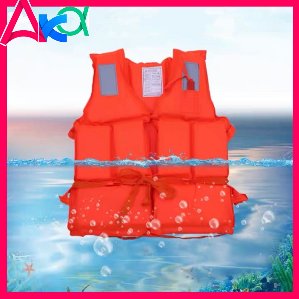 Orange life vest jacket,kids adults safety life jacket,survival suit