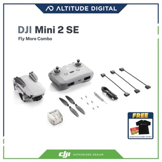 DJI Mini 2 SE Fly More Combo with FREE64GB SanDisk Extreme Micro SD Card and DJI Shirt