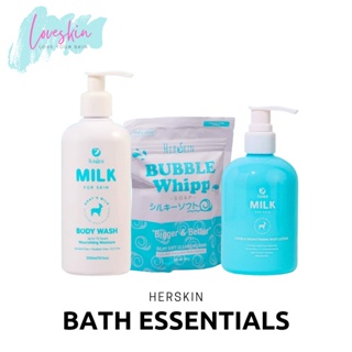 HerSkin Body Lotion | Bubble Whipp Soap, HerSKin Milk Body Wash