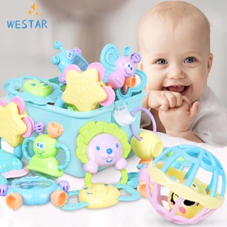 7 PCS Set Kids Teeth Gum Soothing Tools 6 Months  Teether Grinder Toddler Toys Baby Bite Toys #1