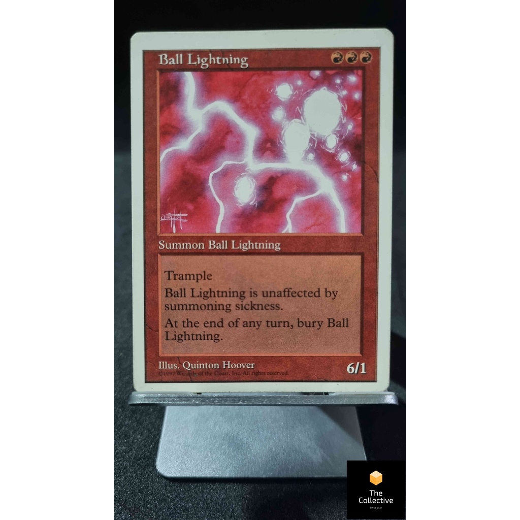 Magic the Gathering - MTG Card Game - Ball Lightning - [RED] / [ID: RB1] |  Shopee Philippines