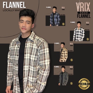 CHECKERED LONG SLEEVES PREMIUM FLANNEL BY VRIX SHOP