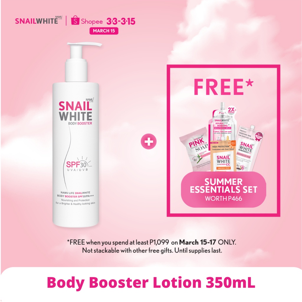 snail white body booster spf 30
