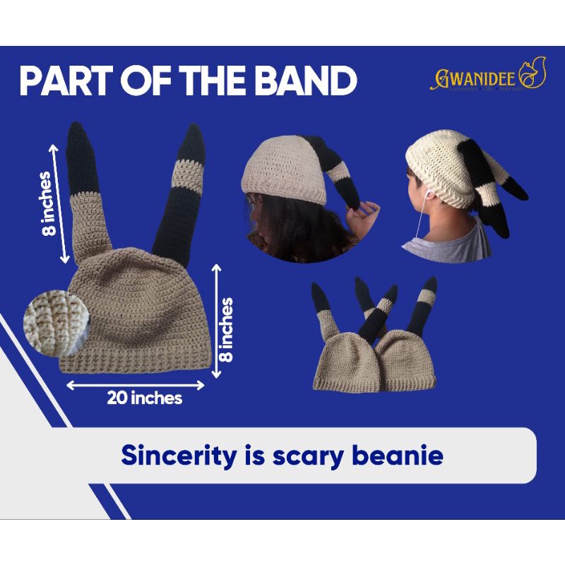 THE 1975 Sincerity is Scary ニット キャップ THE 1975 Sincerity is Scary ニット キャップ