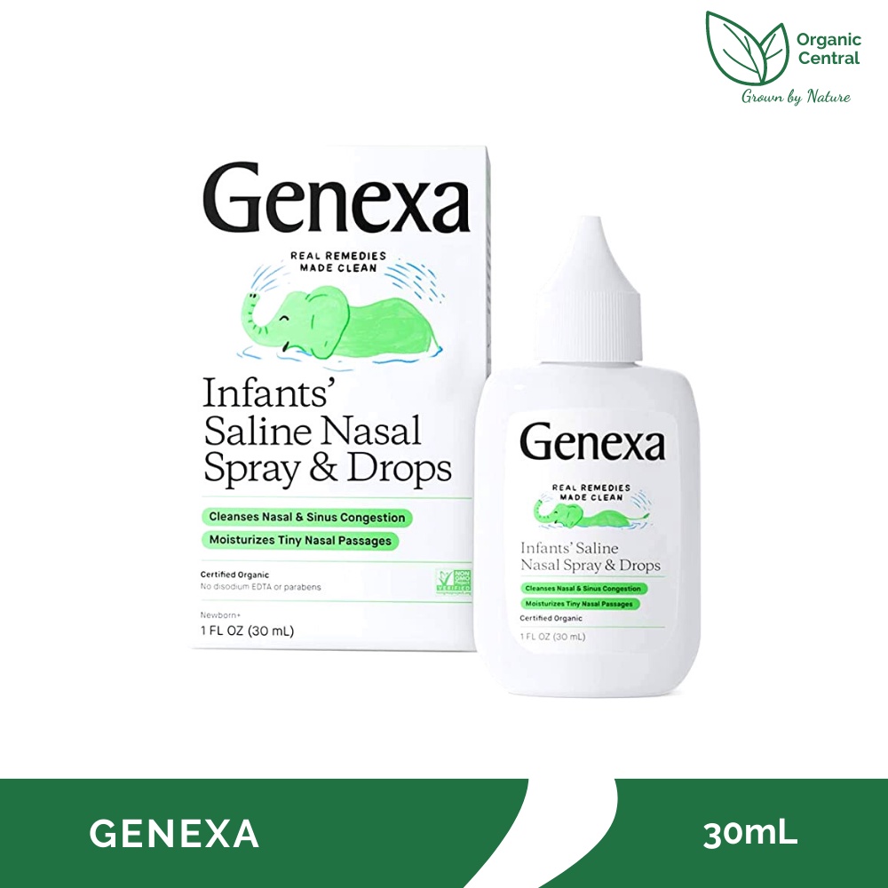 Genexa Infant's Saline Nasal Spray and Drops 30mL Shopee Philippines