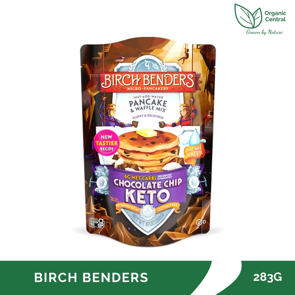 Birch Benders Chocolate Chip Keto Pancake & Waffle Mix 283G Shopee