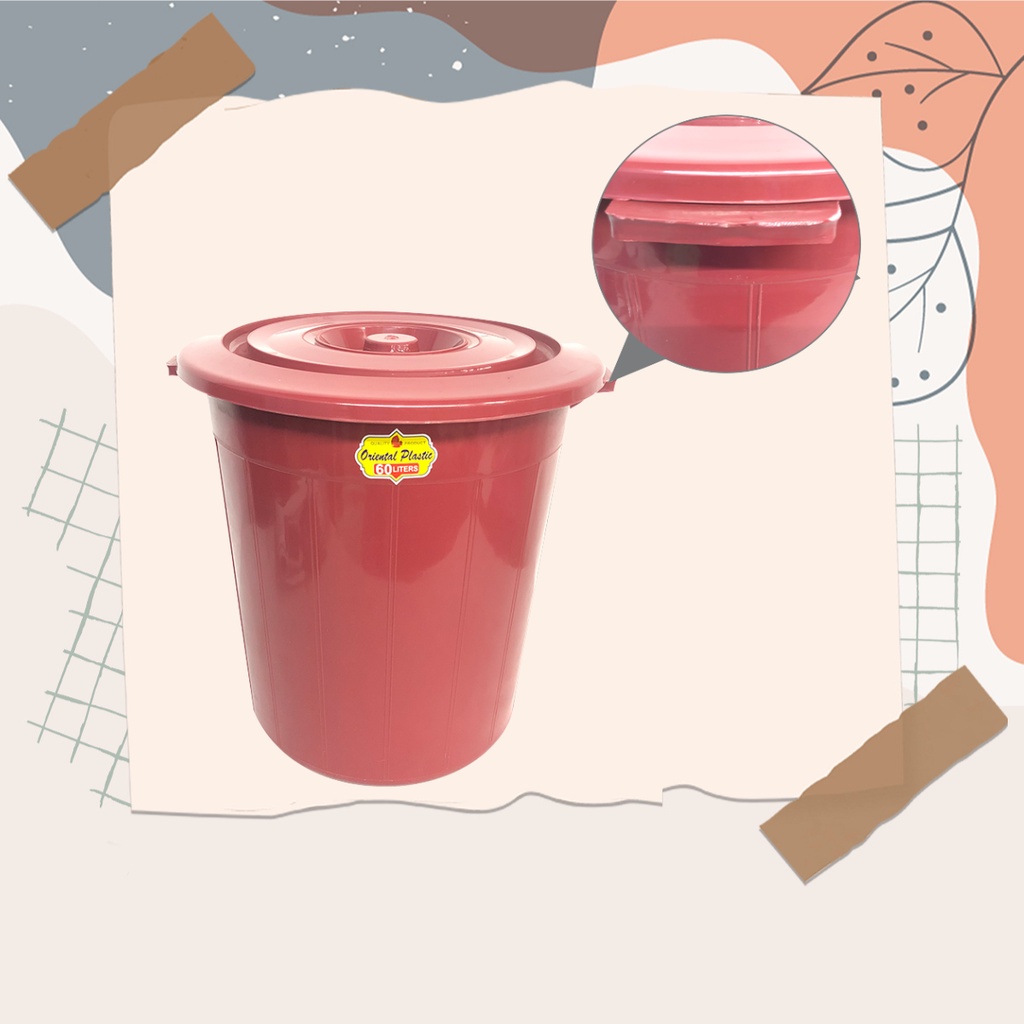 Househod Drum Red/Water Storage (60 Liters) High Quality Durable Random Color