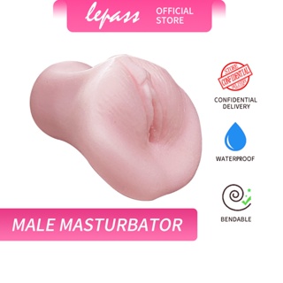 lepass realistic Aldult oral sex toys for men Reusable Male Masturbator Cup fleshlight vagina