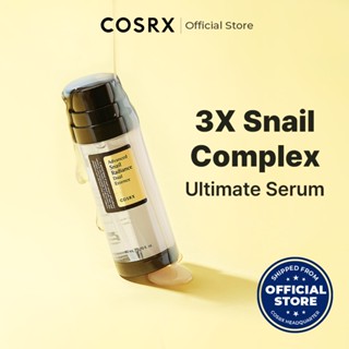 [COSRX OFFICIAL] Advanced Snail Radiance Dual Essence,Triple Snail Complex 74.3%, Niacinamide 5%, for Anti-aging & Nourishing, Wrinkle Improvement