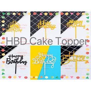 𝐋𝐢𝐥𝐢𝐚𝐧 𝐏𝐚𝐫𝐭𝐲 𝐍𝐞𝐞𝐝𝐬 1PC Happy Birthday cake topper