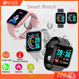 【Ready Stock】Macaron Y68 Smart Watch D20 Waterproof Bluetooth Sport SmartWatch Fitness Tracker Wristband