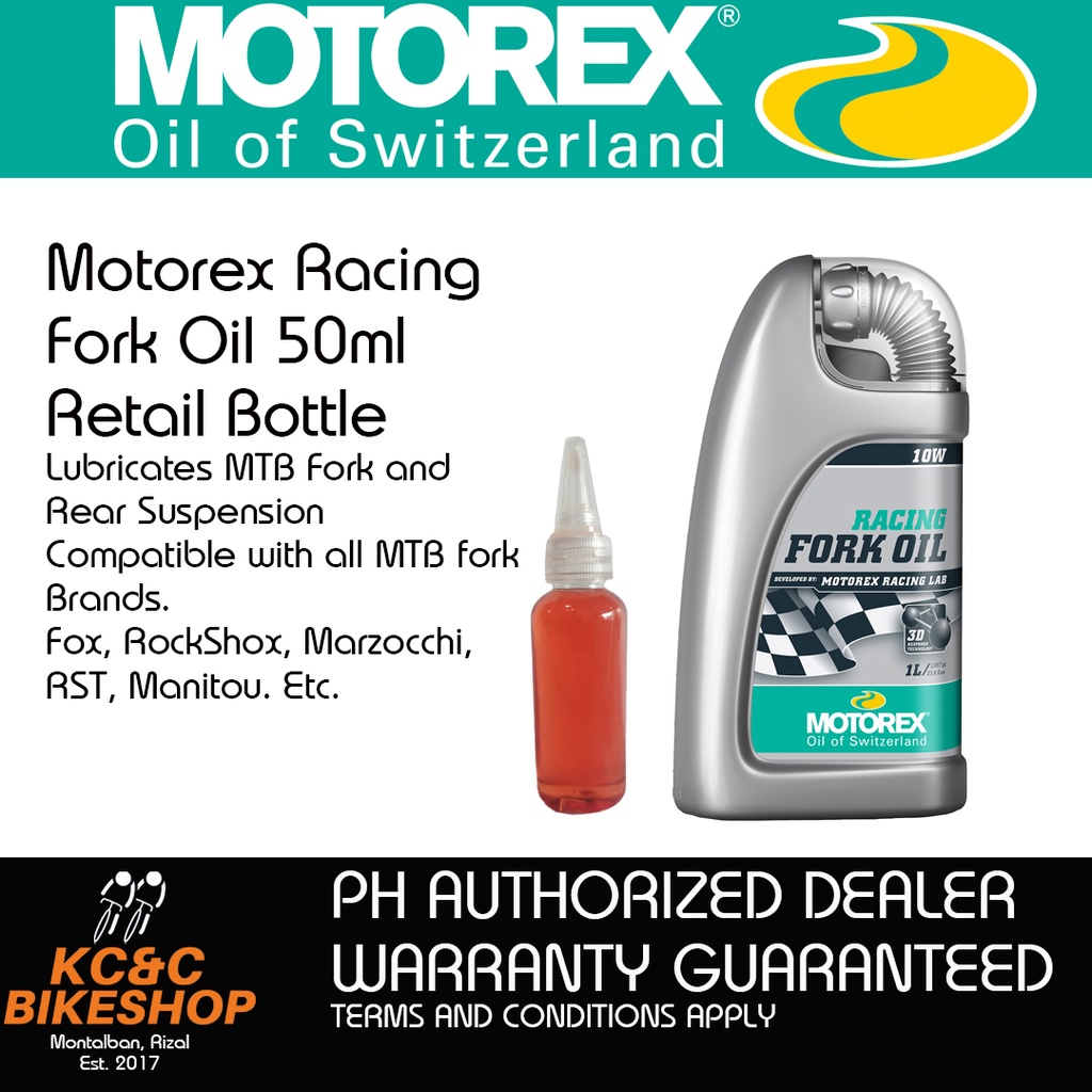 MTB Suspension Lube Oil (Front Fork Lubrication) and (Rear Shox) 50mL