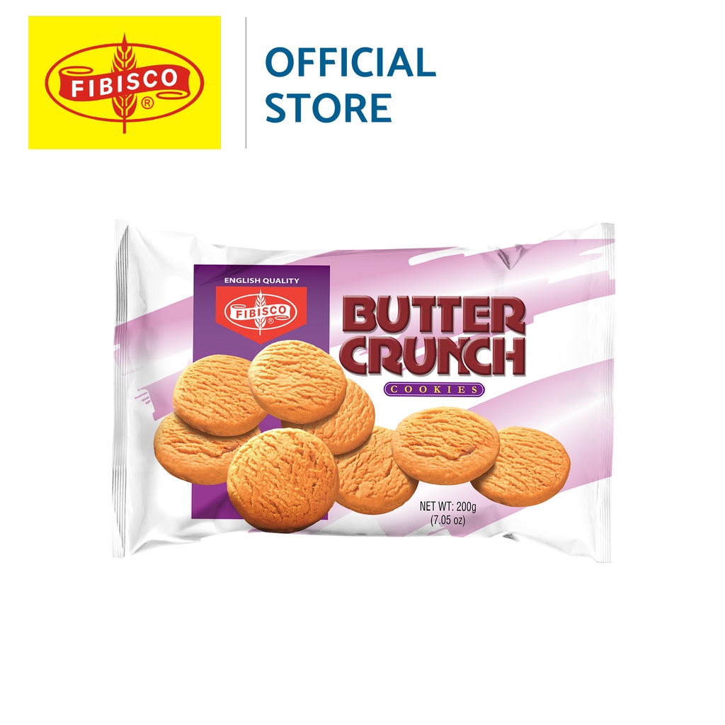 FIBISCO Butter Crunch Cookies 200g | Shopee Philippines