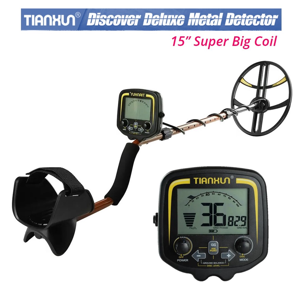 DISCOVER Deluxe Gold Metal Detector Professional | Shopee Philippines