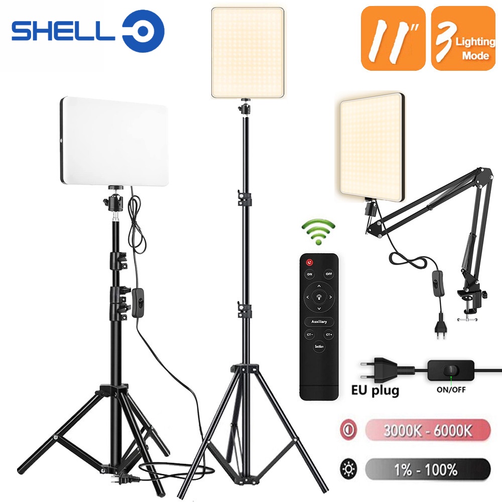 11 inch LED Fill Lamp Video Light Panel Bi-color Photography Lighting Live  Stream Photo Studio Light | Shopee Philippines