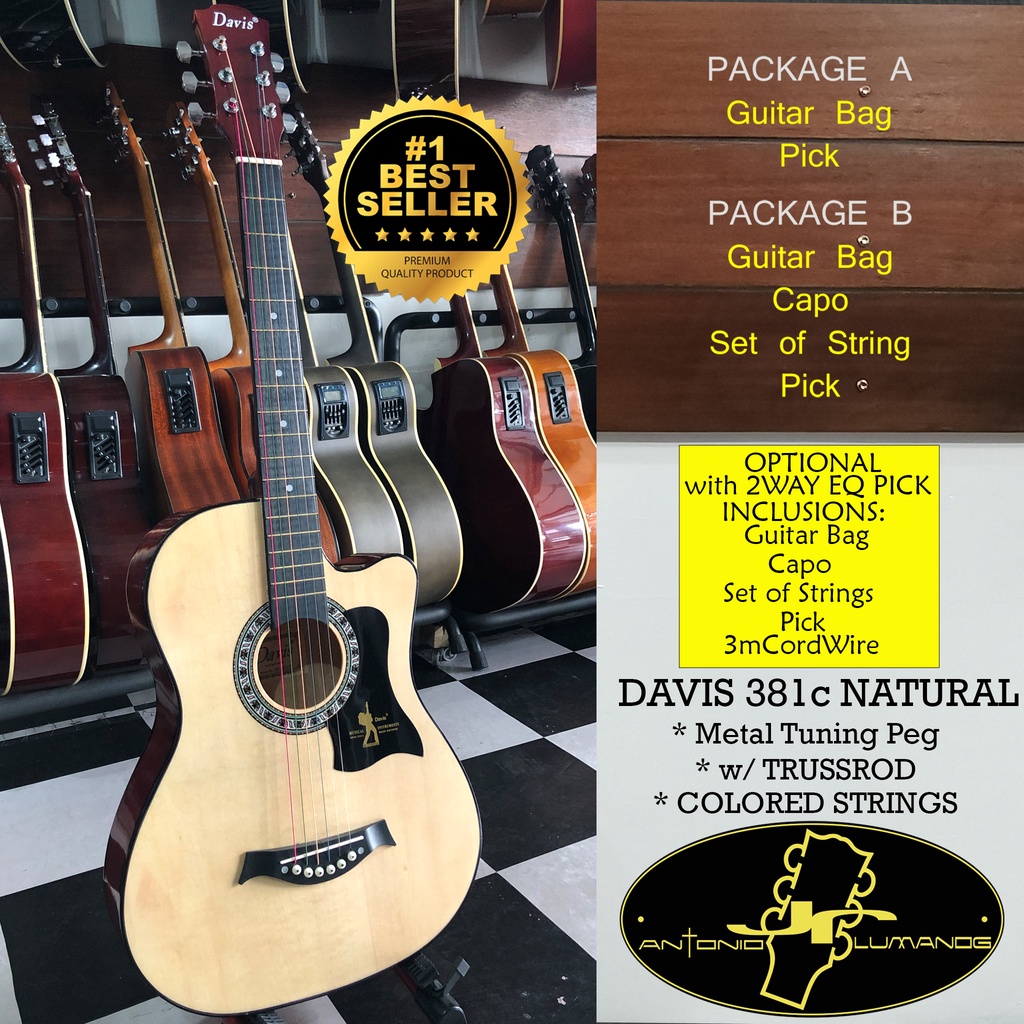 Shop davis guitar for Sale on Shopee Philippines