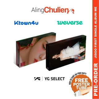 Pre-Order Jisoo Blackpink 1st Single Album ME WEVERSE KTOWN4U YGSELECT