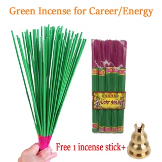 Chinese Insense Stick For Lucky Green Incense for Career/energy Lucky Charm for Money and Business