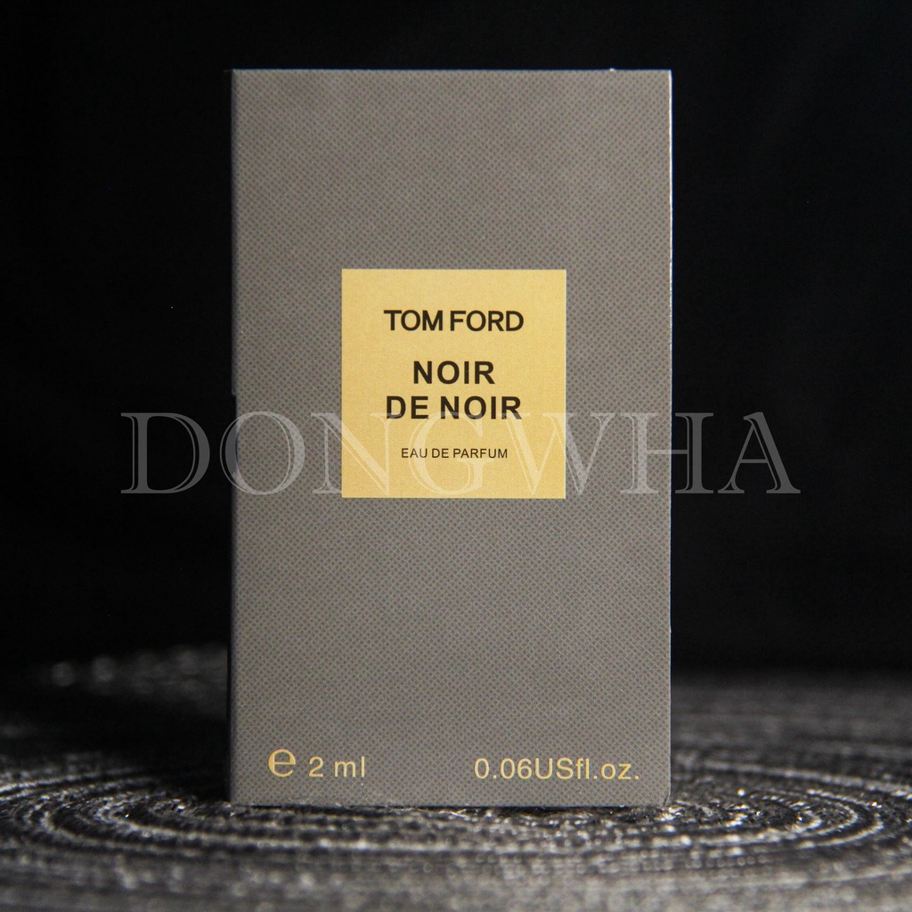 Perfume Sample Tom Ford Noir de Noir, 2007 Mini Fragrance For Unisex 2ML |  Shopee Philippines