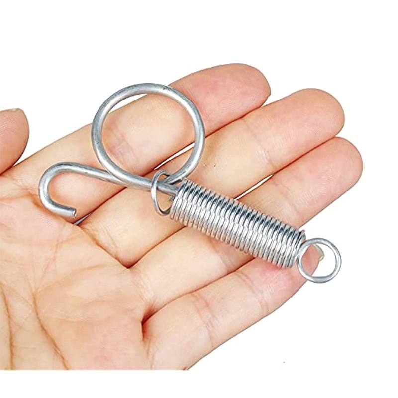 7cm Metal Cage Lock Galvanized Spring Lock for Rabbit Cage 10/20/50Pcs #4