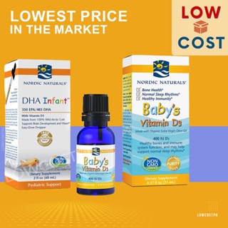 Low Cost PH | Nordic Naturals Babys Vitamin D3 DHA Infant with Vitamin D3 Vitamins For Baby.