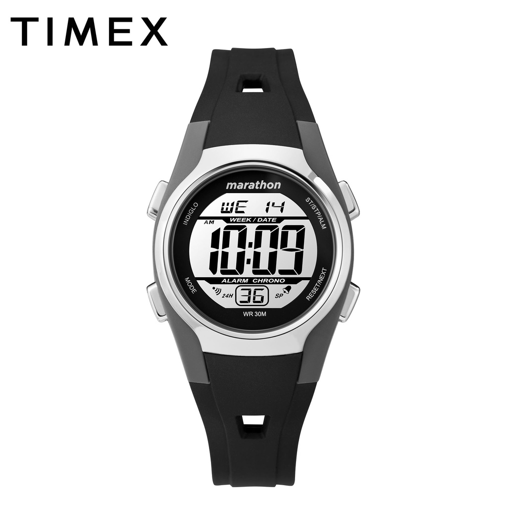 Timex Marathon Black Resin Digital Watch For Men TW5M43500 | Shopee  Philippines