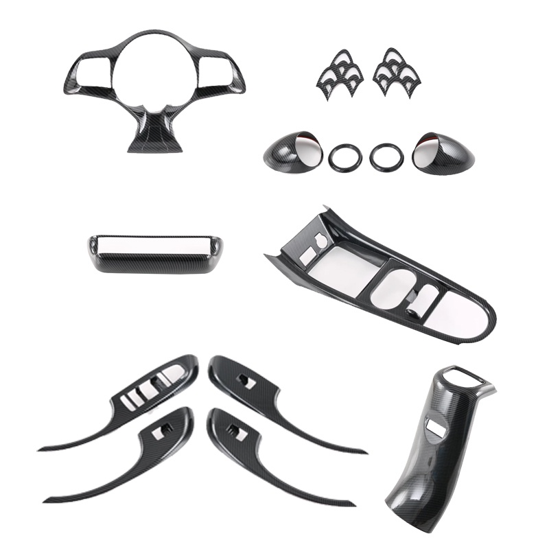 For BYD DOLPHIN carbon fiber pattern car interior accessories,BYD ATTO