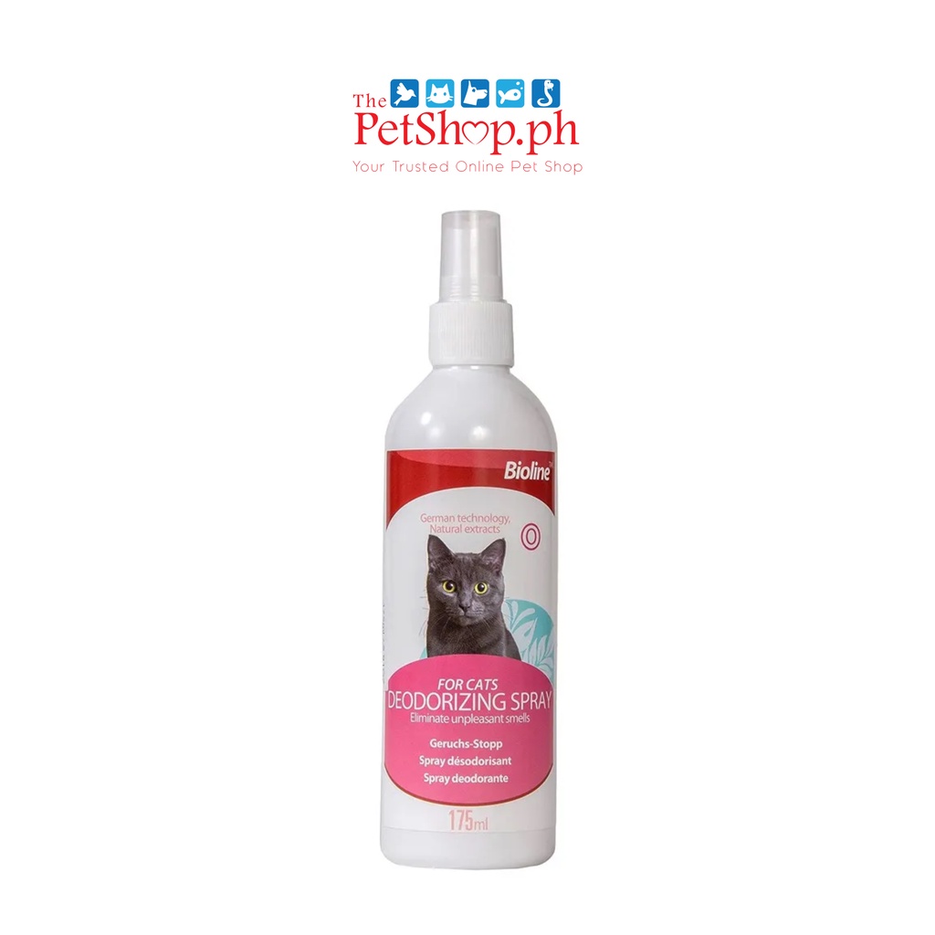 Bioline Deodorizing Spray for Cats 175ml Shopee Philippines