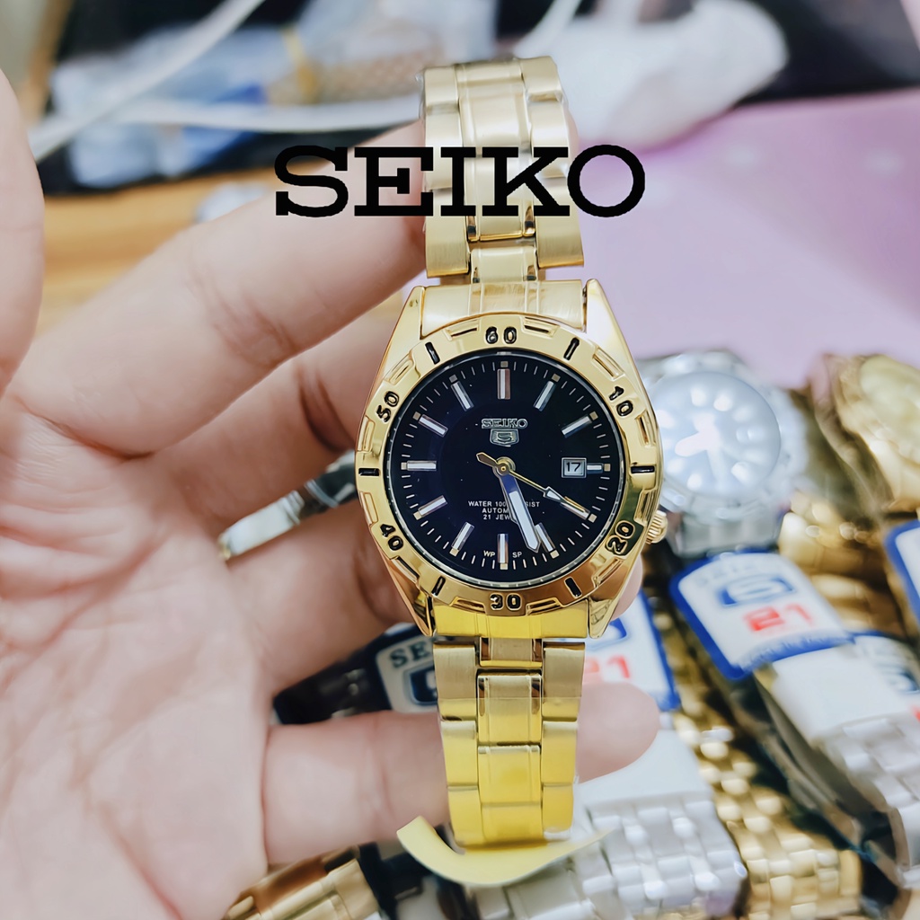 S216 Seiko-5 Women's Watch Automatic Hand Movement(battery operated) |  Shopee Philippines
