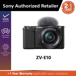 Sony ZV-E10| ZVE10 Alpha E-mount Camera w/APS-C Sensor w/16-50mm Power Zoom Lens