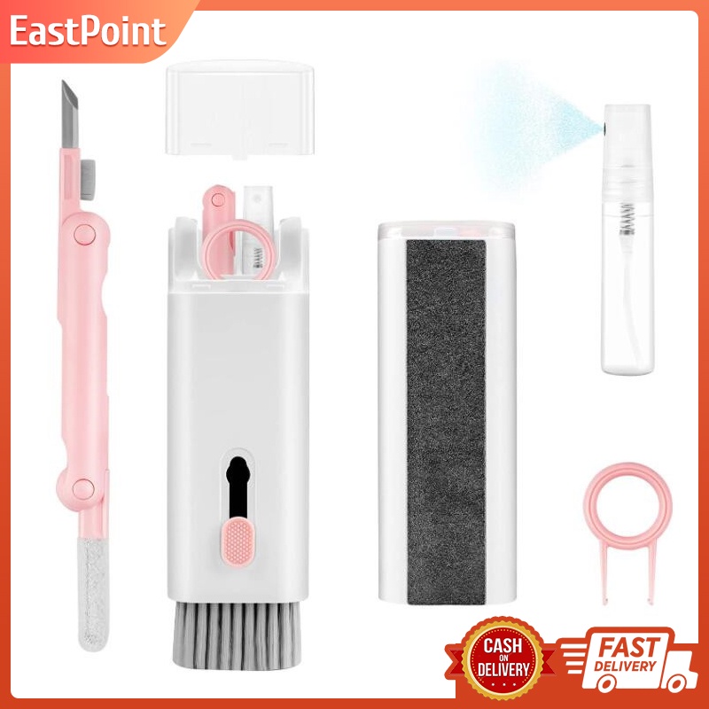 MultiFunction Keyboard Mobile Phone Cleaner Bluetooth Headphone