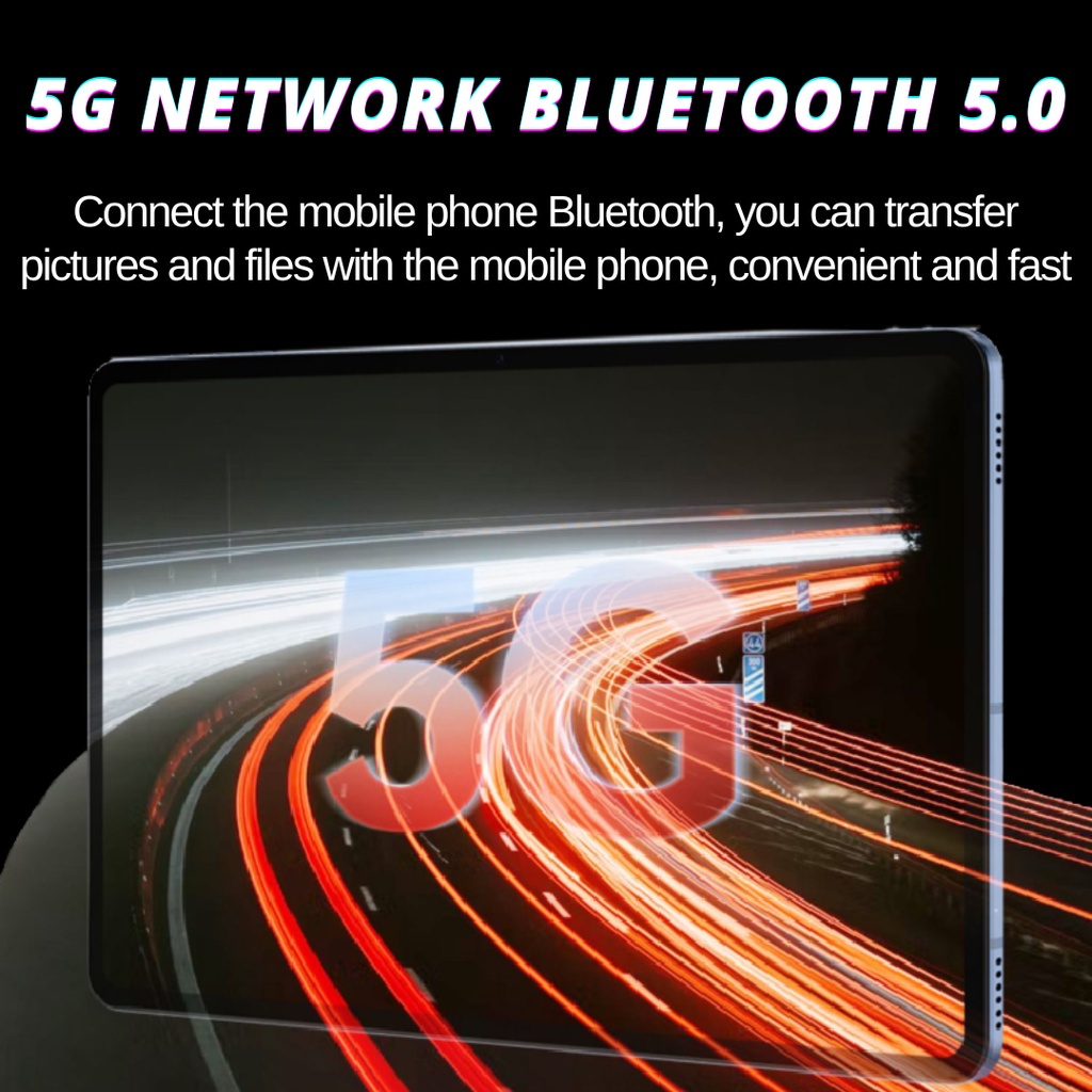 Samsung Tablet 12inch |16GB RAM +512GB ROM| Smart Tablet 𝐀𝐧𝐝𝐫𝐨𝐢𝐝𝟏𝟑 Pad 5G Wifi dual sim - Image 5