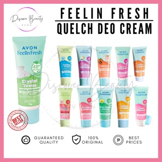Avon Feelin Fresh QUELCH Anti-perspirant Deodorant Creams