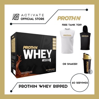 Prothin Whey Ripped 60 Servings- 25g of protein and 115 calories per serving #1