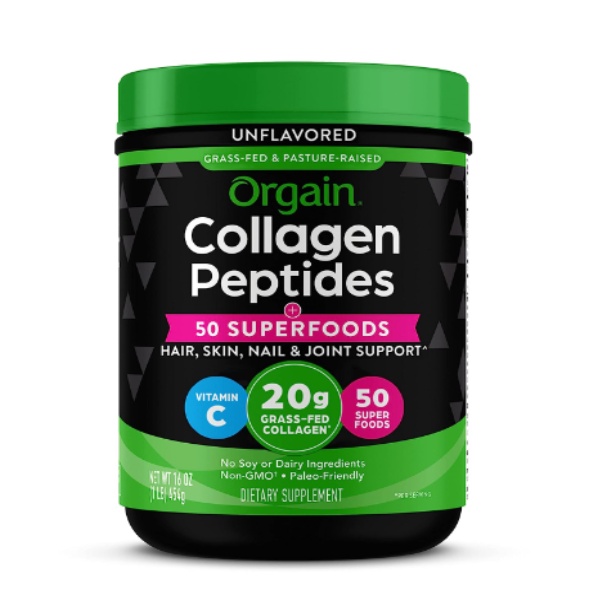 ORGAIN COLLAGEN PEPTIDES + 50 SUPERFOODS 16 OZ. UNFLAVORED Shopee